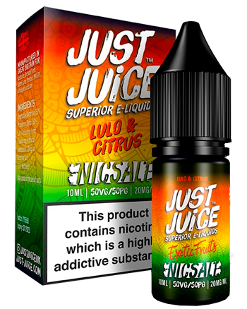 Lulo & Citrus Nic Salt eLiquid by Just Juice Exotic Fruits