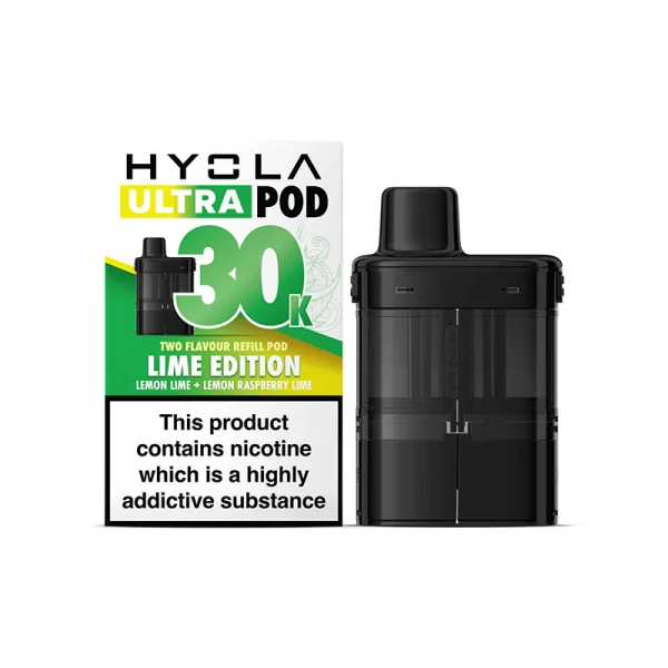 Hyola Ultra 30K Prefilled Pods/ Lime Edition